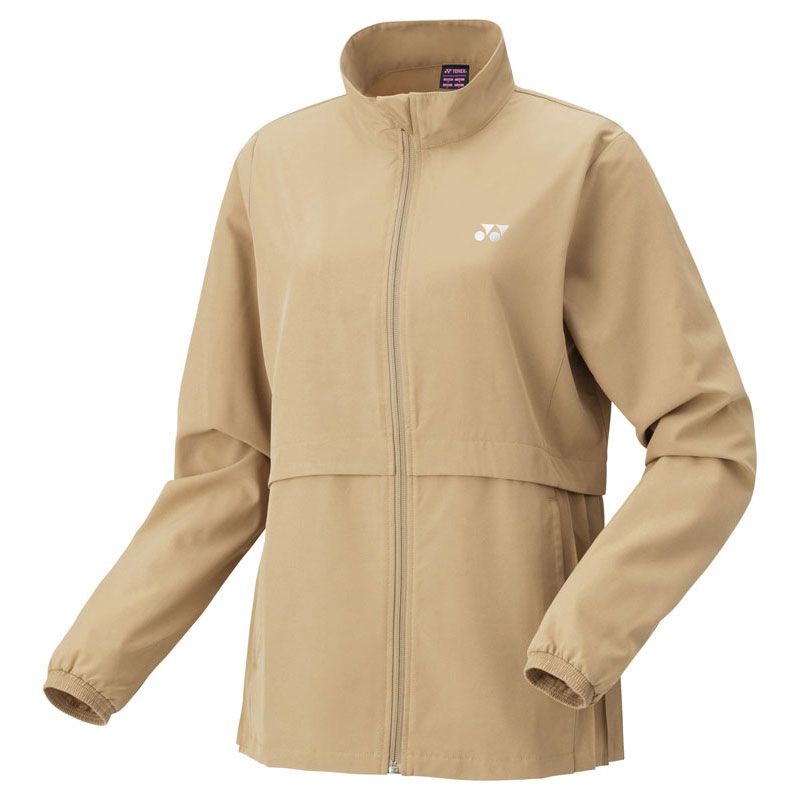 ヨネックス YONEX ウィメンズウォームアップシャツ テニス バドミントン アパレル レディース 57085-194 194 サンドベージュ