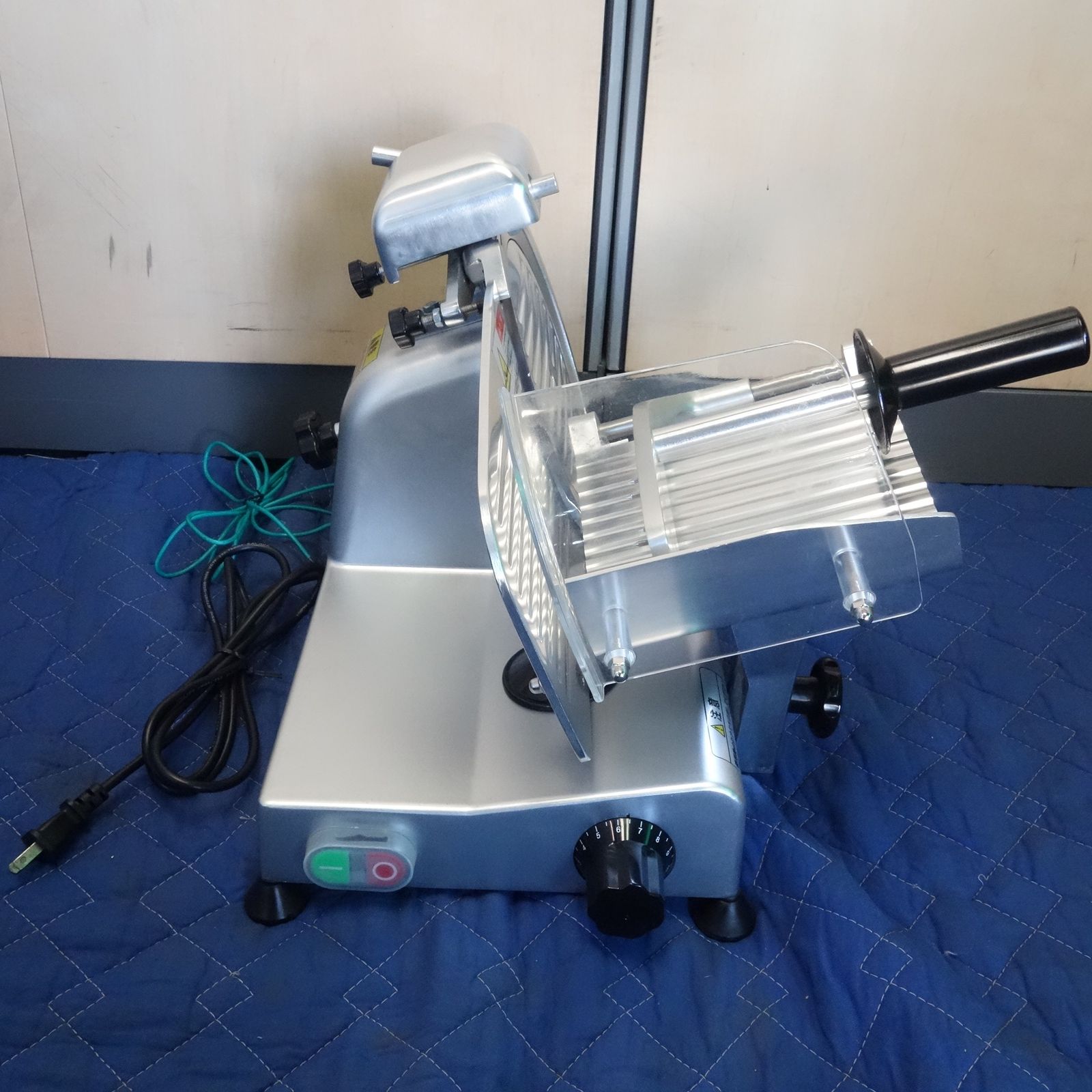 送料無料] キレイ☆テンポス 業務用 ミート スライサー 回転刃 22cm  