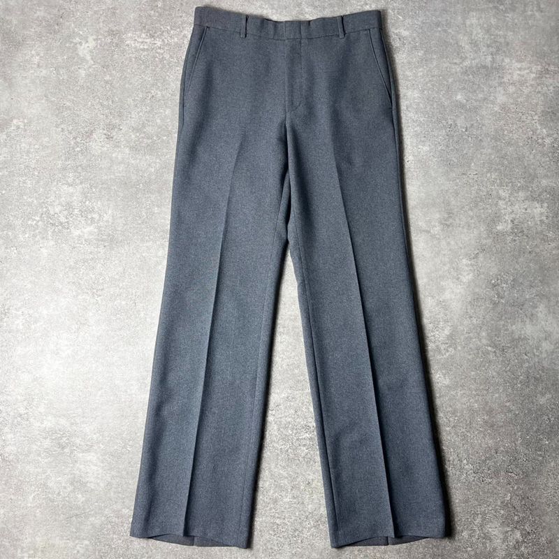 80s Levis アクション スラックス パンツ 32 32 / 80年代 ビンテージ リーバイス ACTION SLACKS スタプレ テーパード グレー