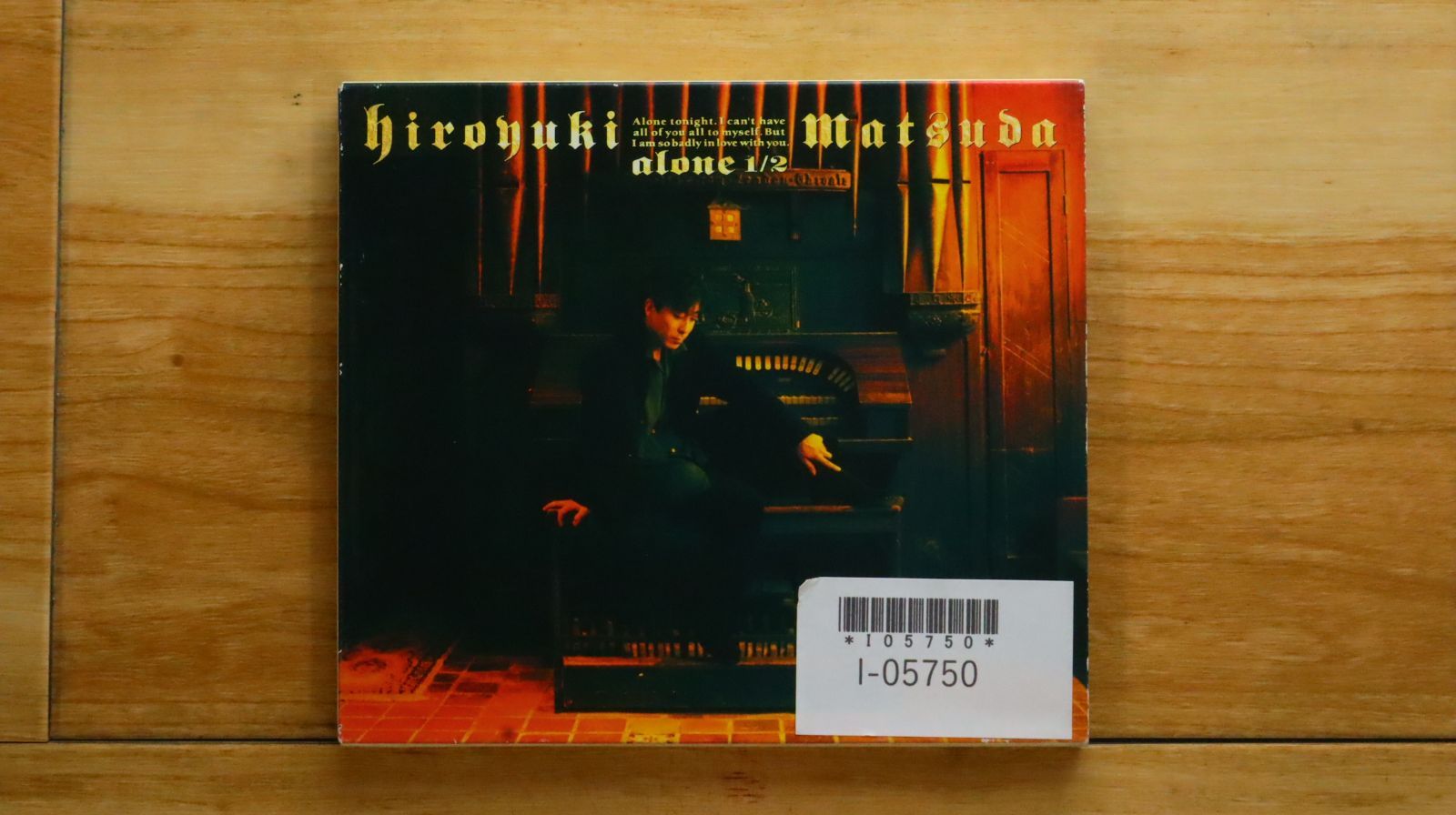 国内盤CD☆松田博幸/Hiroyuki Matsuda□ ALONE 1/2 【TKCA70297