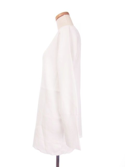 クラネ CLANE カットソー チュニック 長袖 38 白 ホワイト | a