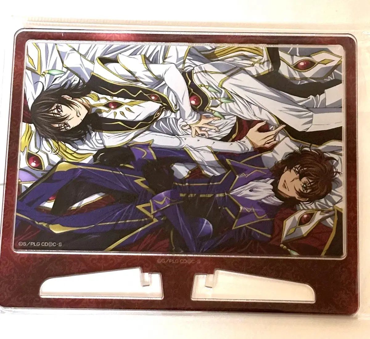 コードギアス 反逆のルルーシュ アクリルイーゼルパネル ルルーシュ&スザク Amazon.co.jp: コードギアス アクリルイーゼルパネル ルルーシュ
