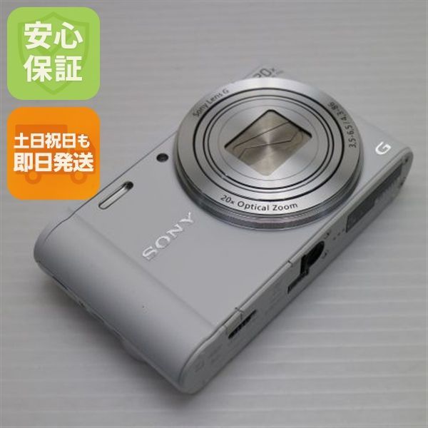 超 DSC-WX350 ホワイト デジカメ SONY 本体 土日祝発送OK 00000