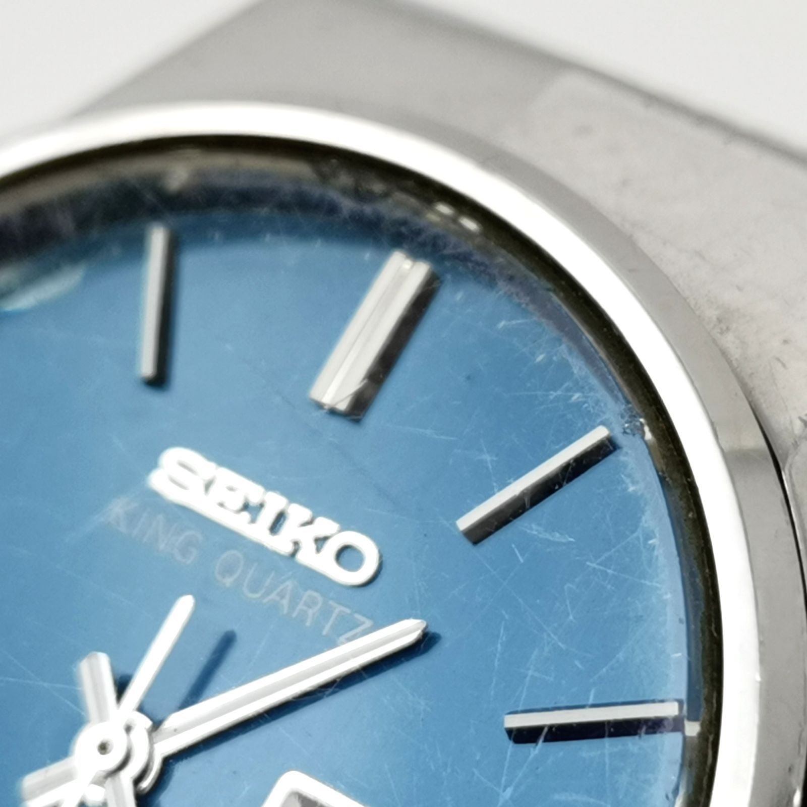 セイコーキングクォーツSEIKO KING QUARTZ 4823-8010-G 風防小キズあり 