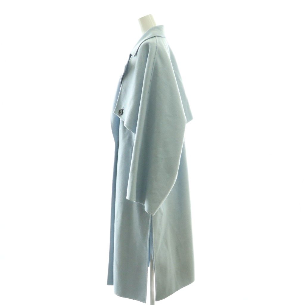 アドーア ADORE ライトリバーレイヤードコート ロング 最新 38 水色