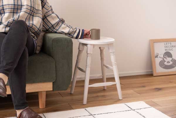 ２脚セット 天然木 ミンディ のオーバルスツール クラシカルデザイン W33×D32×H45cm No.784 ブラウン WWW_NOITHATQUANGTHANH_NET