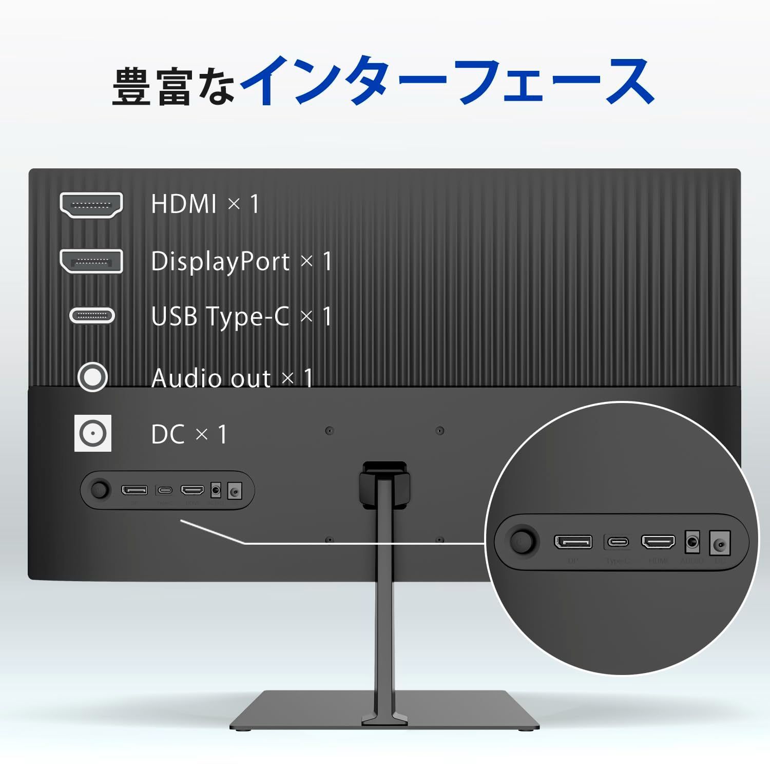 人気商品】VAパネル(HDMI1.4/DisplayPort1.2/Type-C/audio フルHD