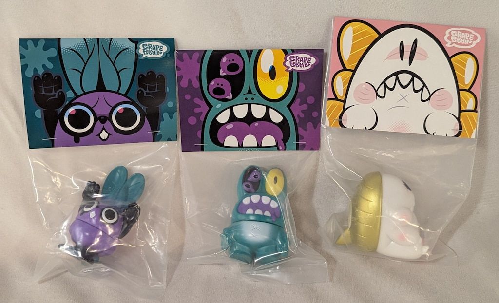 GRAPE BRAIN スリラ/ゲボゲボ/かまぼう 3種セット - メルカリ