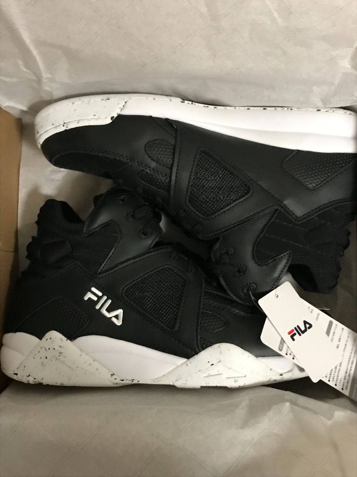 FILA ケージ MID ハイカットスニーカーFILA 1BM01273021  27.5cm ブラック