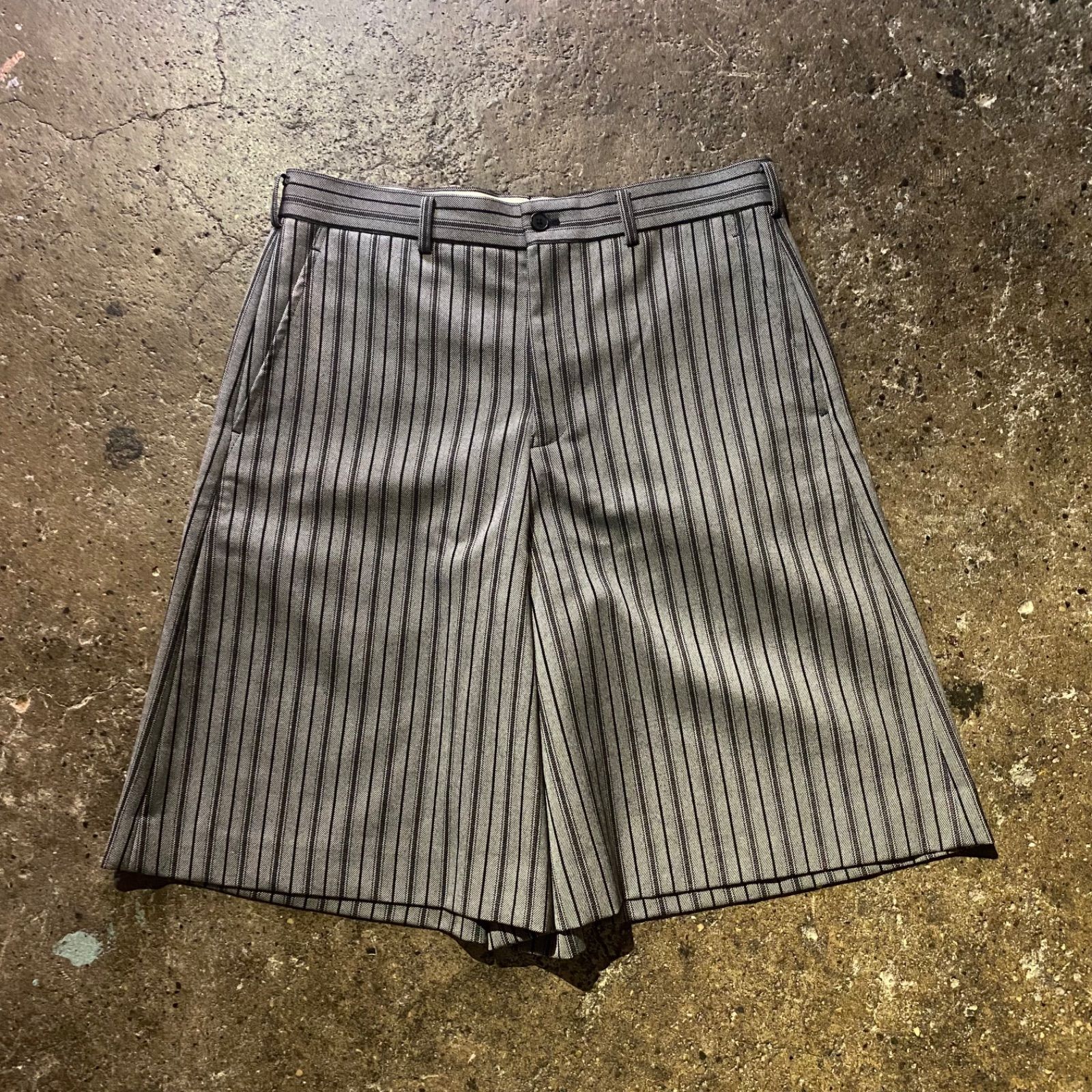 コムデギャルソン オムプリュス ストライプ パンツ COMME des GARCONS HOMME PLUS - コムデギャルソン オムプリュス