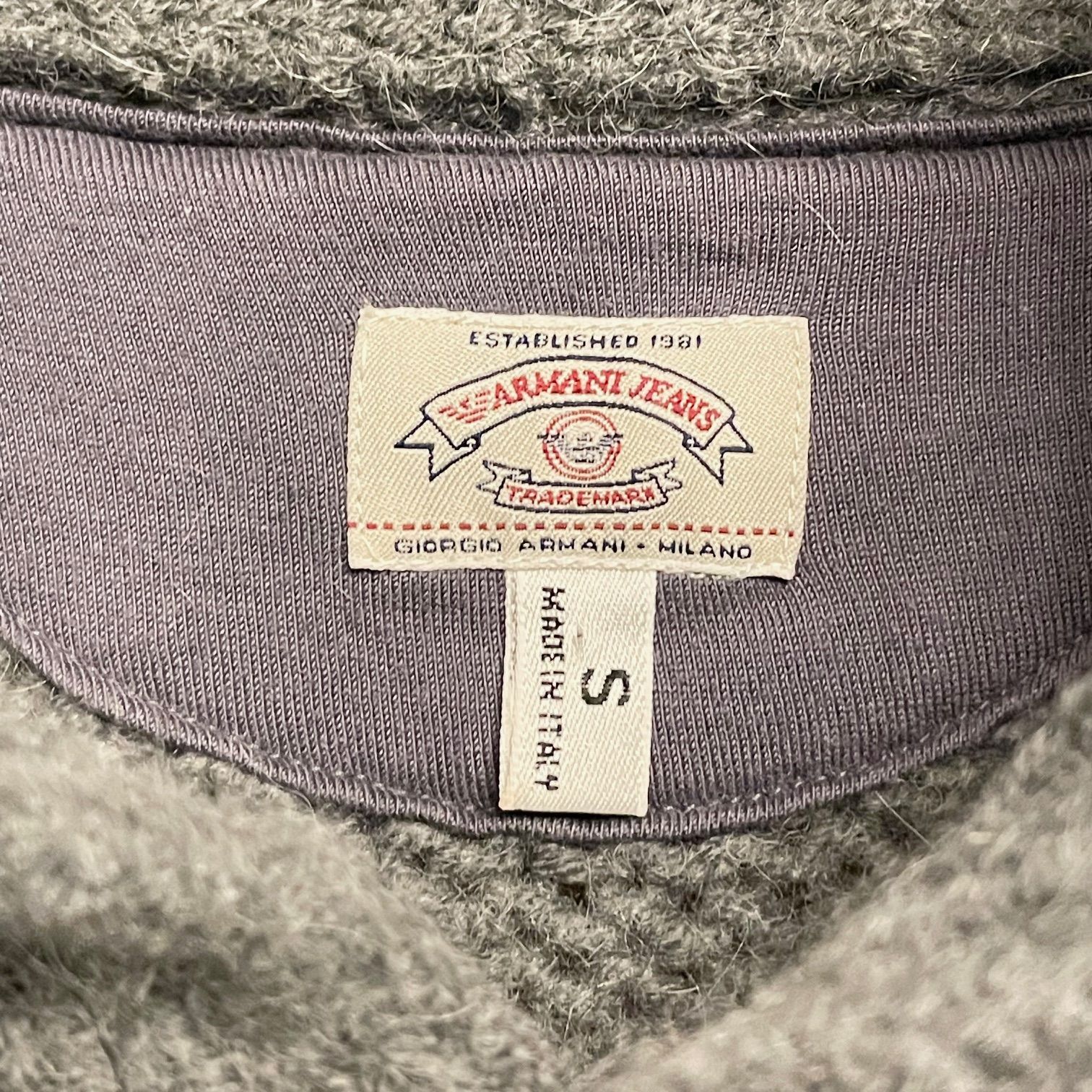 MADE IN ITALY製 90s SIMINT S.P.A製 ARMANI JEANS ヘンリー MADE IN ITALY製 90s SIMINT S.P.A製 ARMANI JEANS ヘンリー