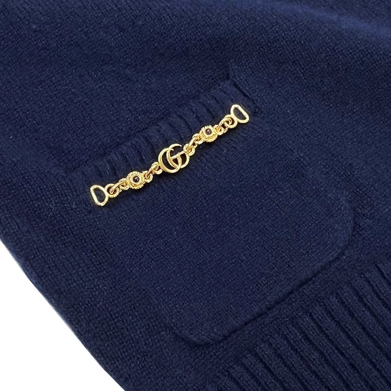グッチ GUCCI ダブルG チェーン カシミア セーター ニット スウェット 