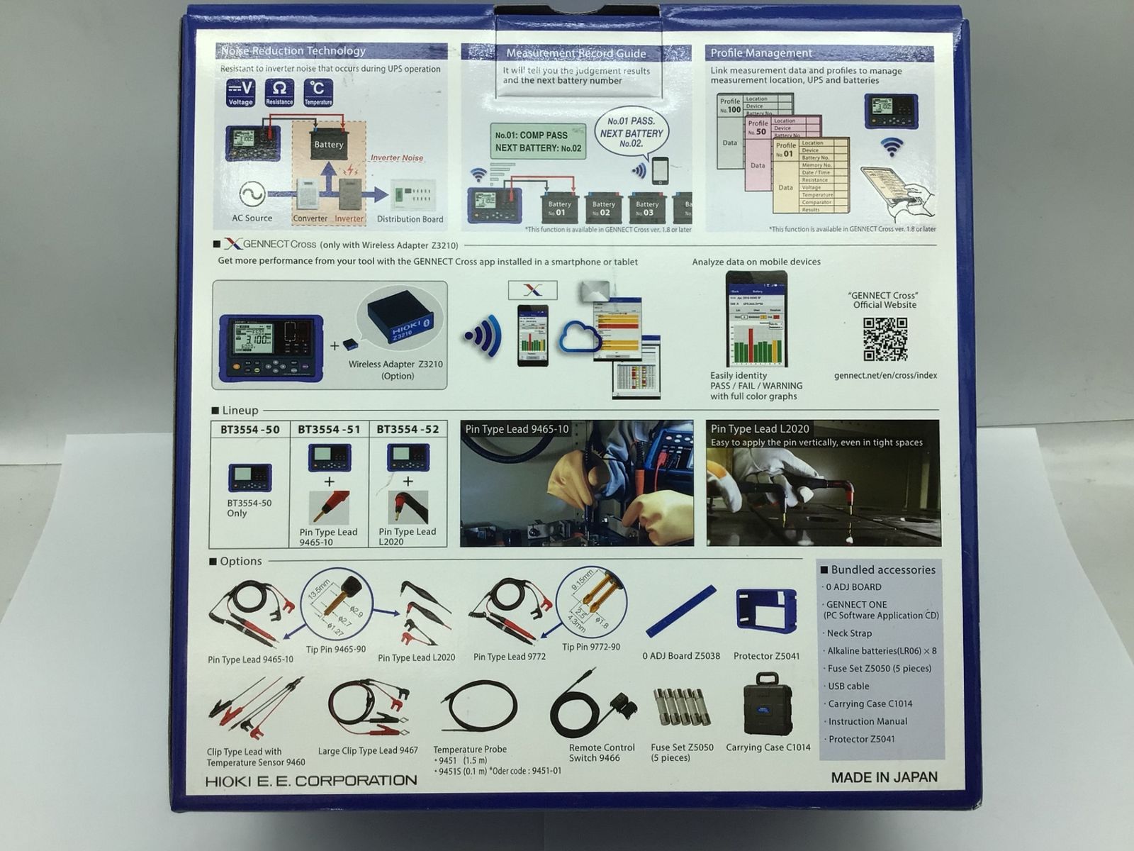HIOKI 日置電機 バッテリテスタワイヤレスセット BT3554-92 ITPBT2TTJZ2G エコツール知立店 M02 HRDEVELOPMENT_JP