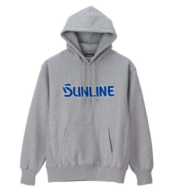 サンライン プルオーバーパーカー SUW-1812PK グレー XL(LL)サイズ sunline
