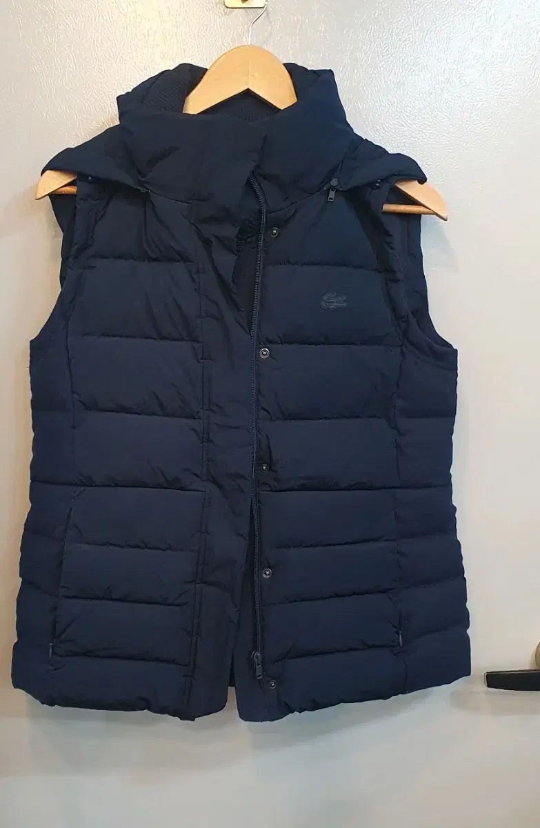 ラコステ アヒルぬいぐるみファー ダウンベスト 36