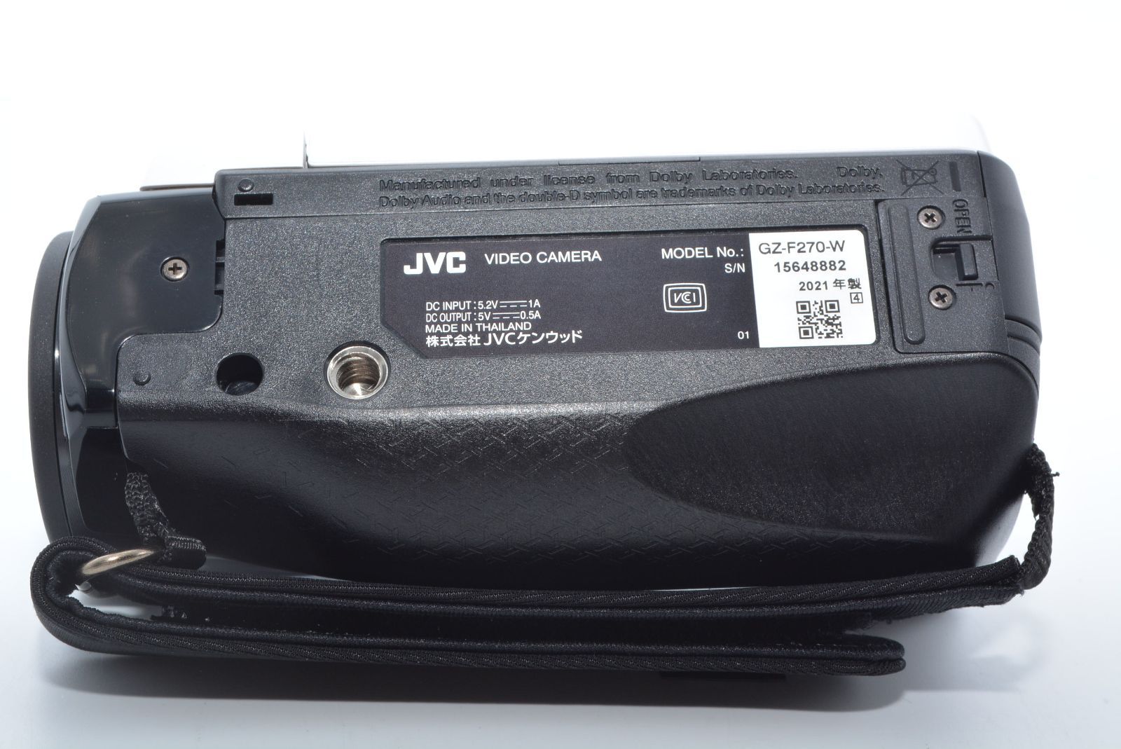 JVCケンウッド ハイビジョンメモリームービー Everio GZ-F270-W