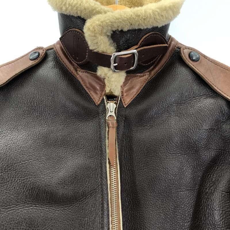 REAL McCOY'S ザリアルマッコイA-2 レッドシルクライニング　36 The REAL McCOY'S】 A-2 Rough Wear Red Silk 1994s 旧リアル