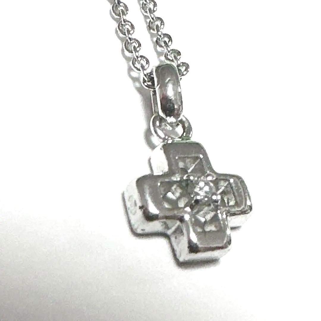 極美品 タサキ ネックレス ダイヤモンド クロス SV シルバー TASAKI 極美品 タサキ ネックレス ダイヤモンド クロス SV シルバー TASAKI