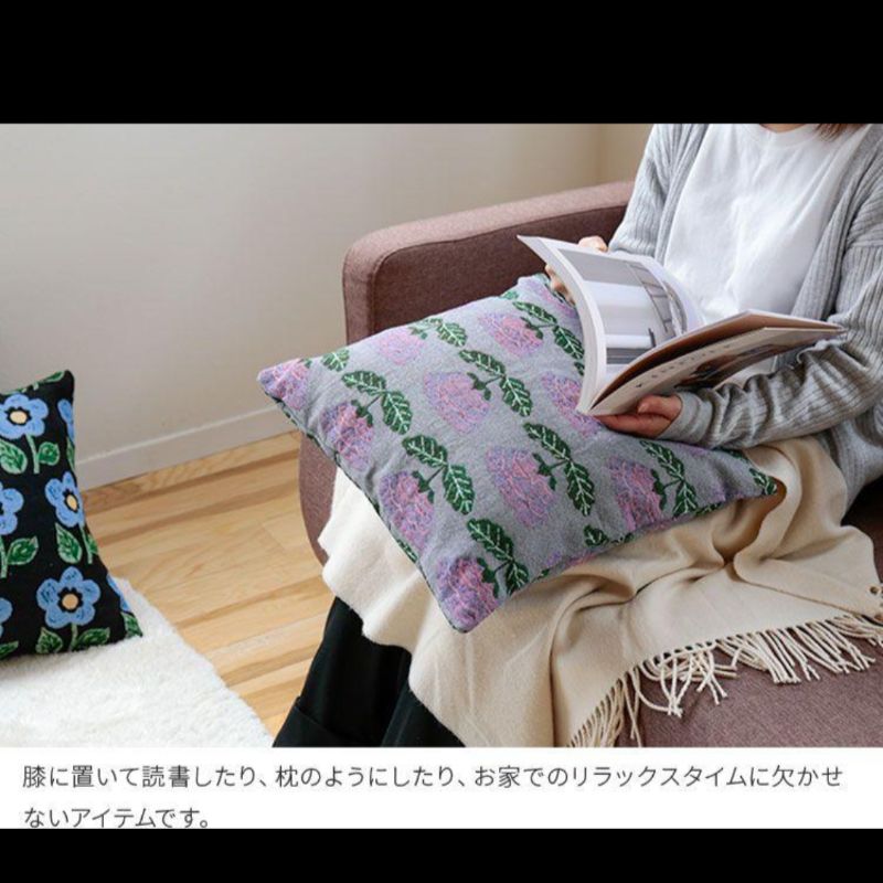 新品 松尾ミユキ クッションカバー ダリア 45×45cm - メルカリ