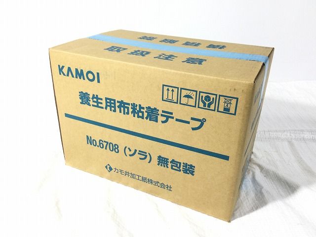 ☆未使用☆KAMOI カモ井加工紙 養生用布粘着テープ NO.6708 25mm×25m 