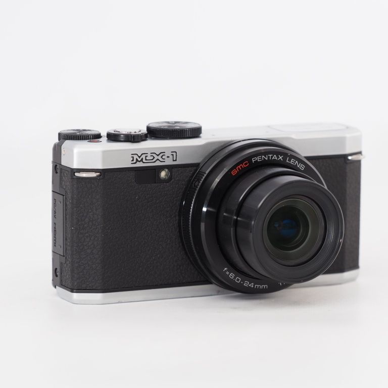 PENTAX MX-1 クラシックシルバー 1/1.7インチ大型CMOSセンサー F1.8大