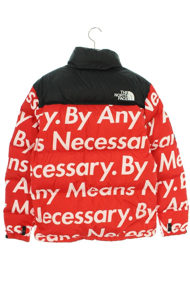 シュプリーム ×ノースフェイス THE NORTH FACE 15AW Nuptse Jacket