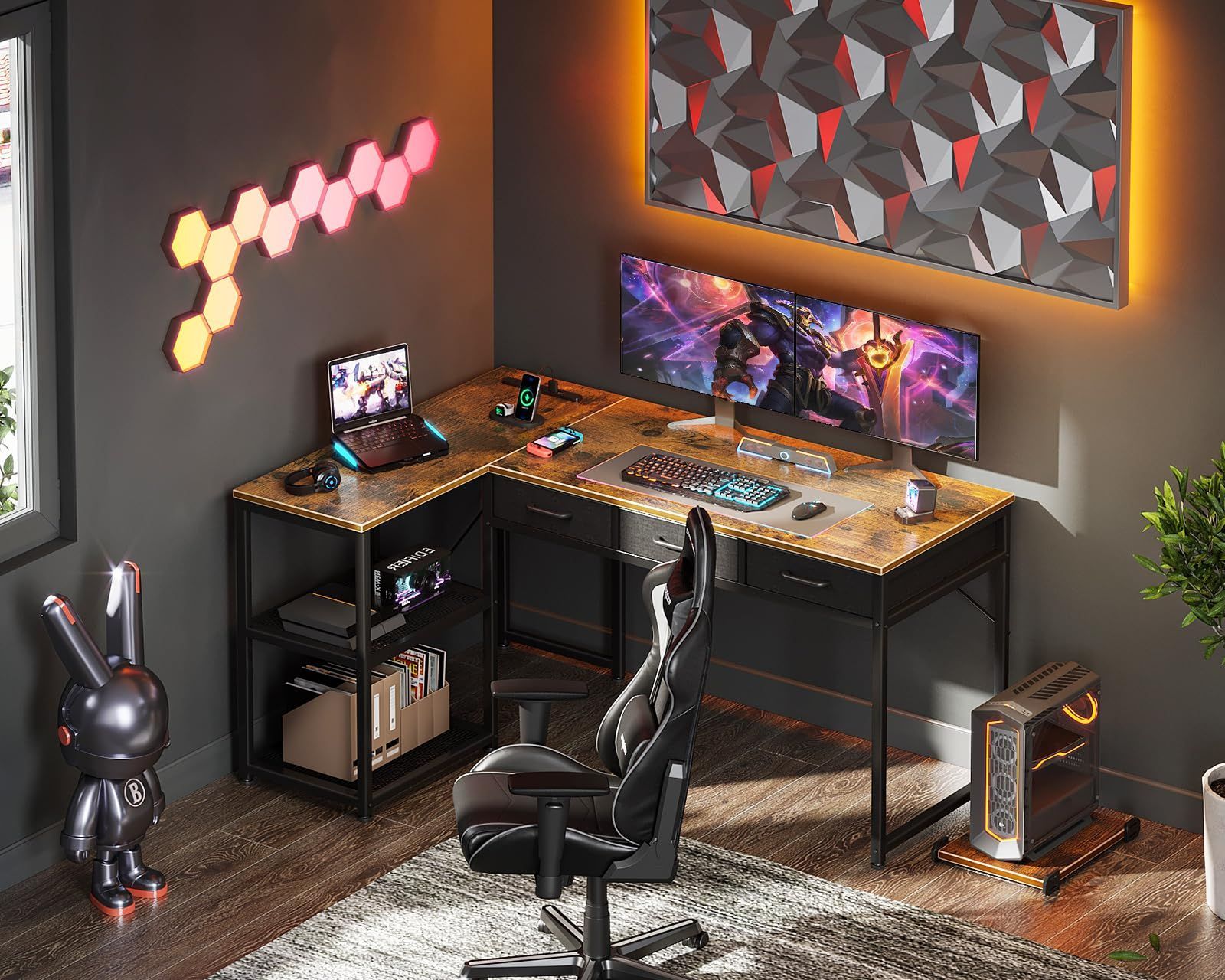 ビンテージ パソコンデスク