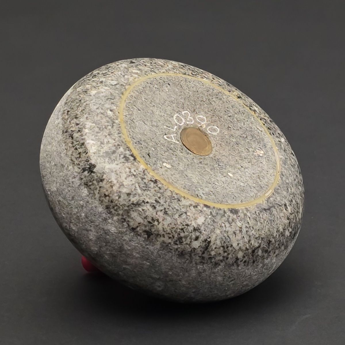 1998 長野オリンピック 記念商品 ミニチュア カーリングストーン 赤