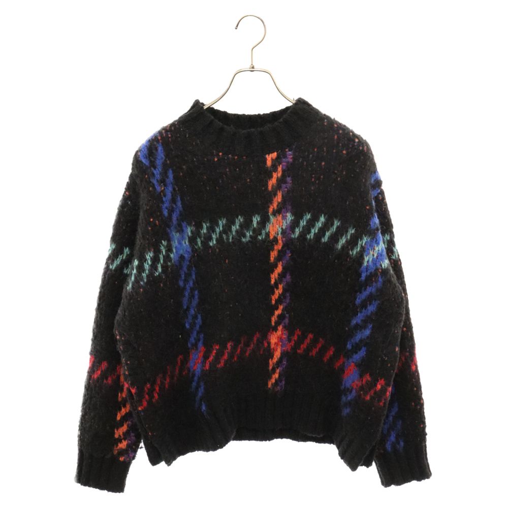 Sacai (サカイ) 23AW Jacquard Knit Pullover サイドボタンスリット