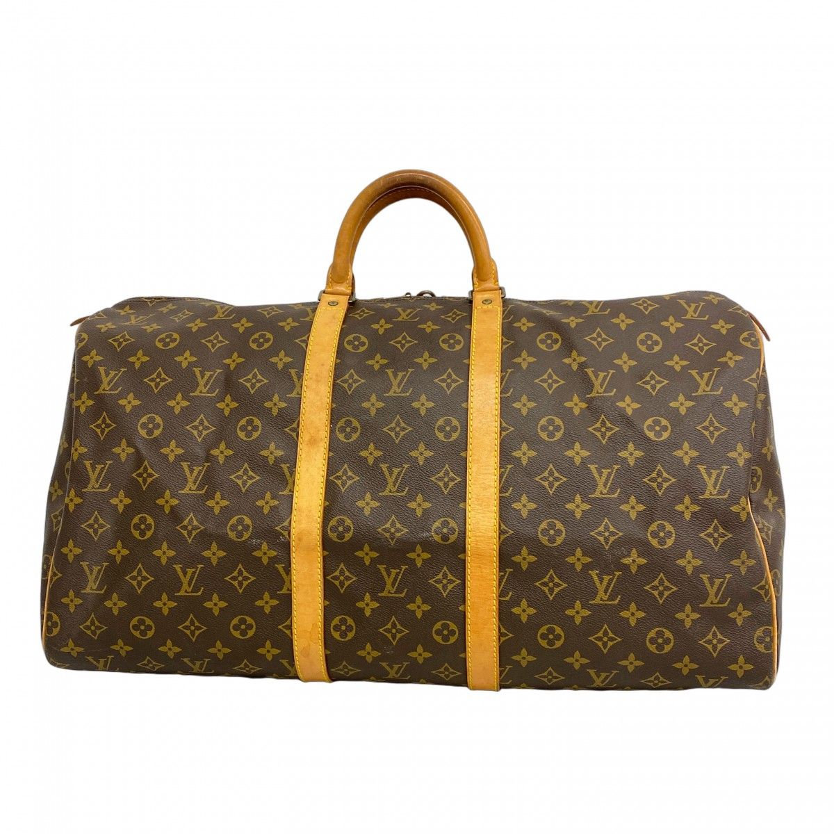 5mc3624 ルイヴィトン ボストンバッグ モノグラム キーポル55 M41424 ブラウン メンズ レディース ユニセックス