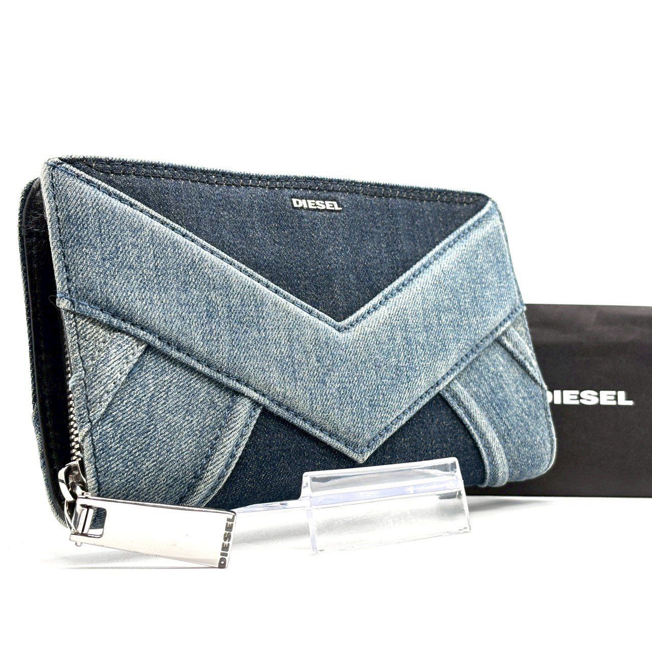 DIESEL パッチワークデニム長財布 楽天市場】パッチワーク デニム 長財布 ディーゼルの通販