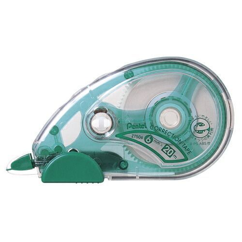 まとめ 修正テープ ぺんてる 修正テープ２０ｍ つめかえタイプ XZT506W 4902506193186 ●テープ寸法 幅６．０ｍｍ×長２０ｍ 1個 ×20セット