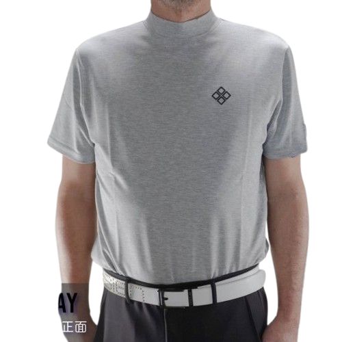 DOCUS ゴルフウェア モックシャツ 半袖 メンズ レディース おしゃれ