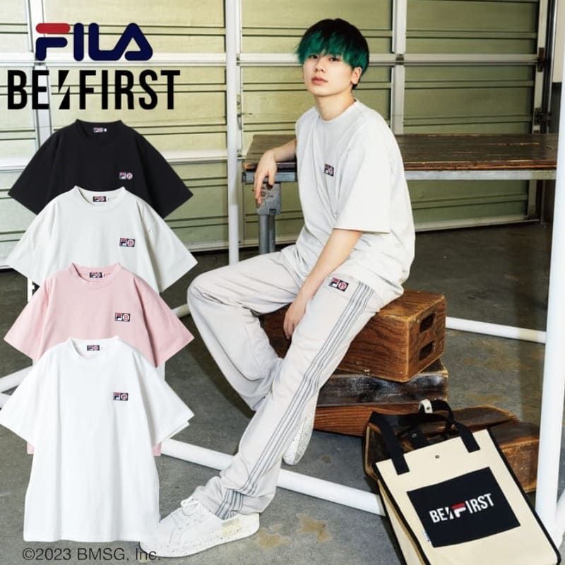 fila フェイクファー　BE:FIRST JUNON着用メンズ