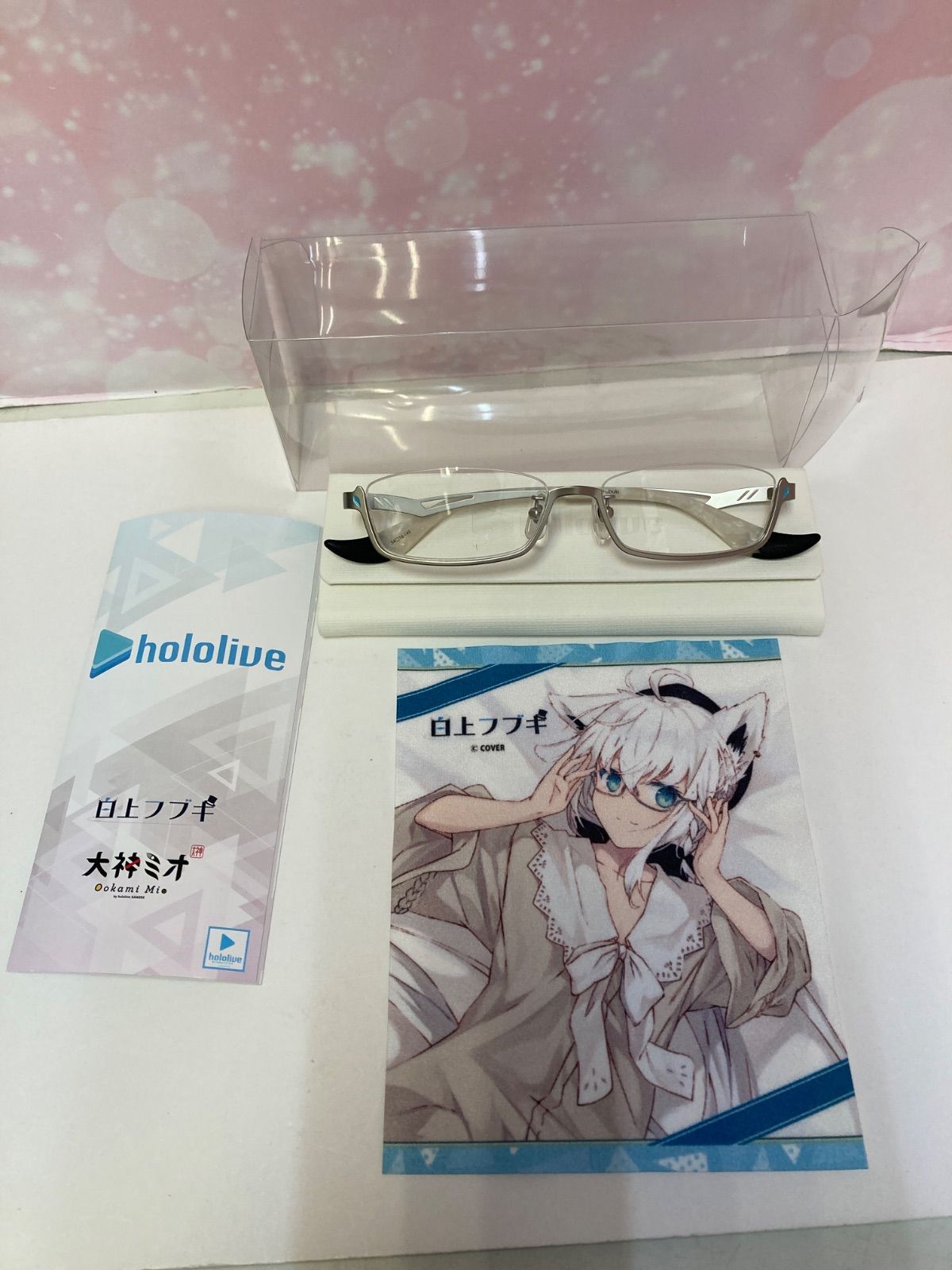 広店 白上フブキ 執事眼鏡 ホロライブ eyemirror 白上フブキモデル メガネ 718-1472