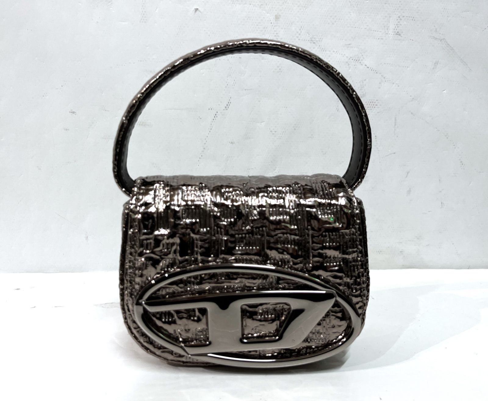 DIESEL｜ディーゼル 1DR メタルロゴ 2WAYショルダーバッグ