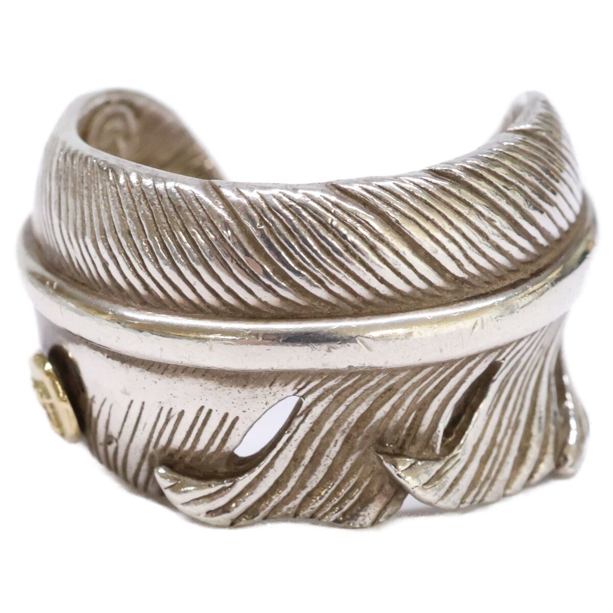 TADY-KING タディ＆キング SILVER K18 ロングホーン フェザー 21号