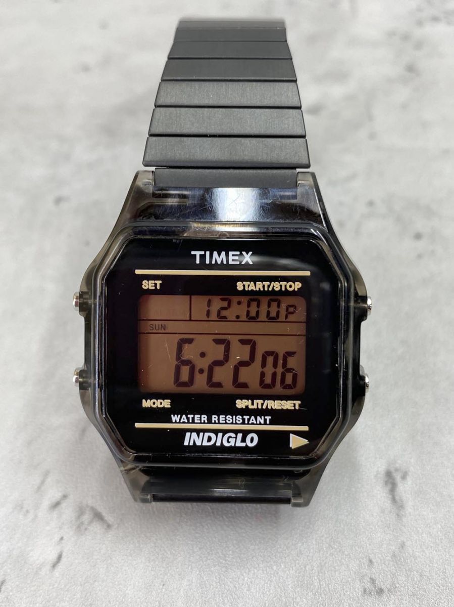 TIMEX ナノユニバース コラボウォッチ TW2V66800 未使用 TIMEX ナノユニバース コラボウォッチ ブラック