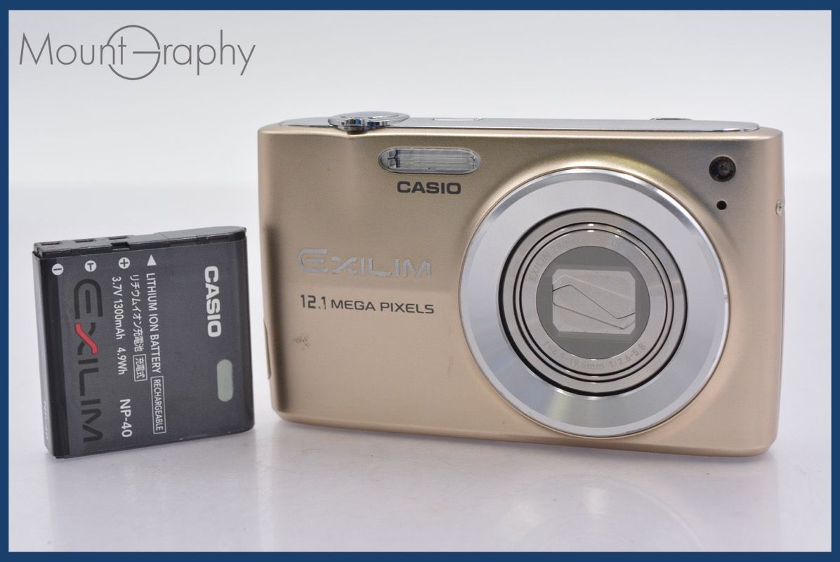 美品★カシオCASIO Exilim EX-Z400バッテリー付属 ☆極上美品☆ カシオ CASIO EXILIM EX-Z400 4x バッテリー付属 同梱可
