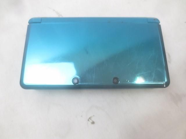 中古品 ゲーム ニンテンドー3DS 本体 CTR-001 アクアブルー 動作