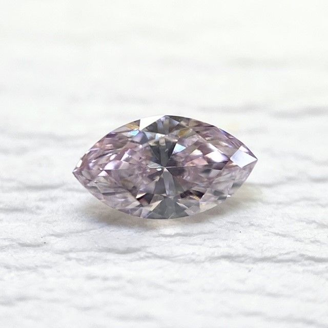 0.105ct F.LT.PURPLE.PINK,MQ ピンクダイヤモンドルース 0.105ct F.LT.PURPLE.PINK,MQ ピンクダイヤモンドルース