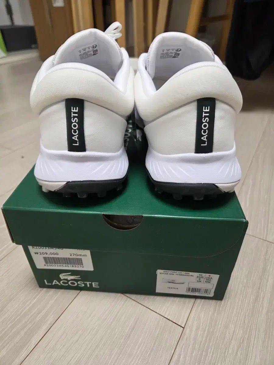 ラコステ 白