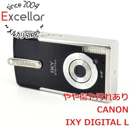 bn:7] Canon製 IXY DIGITAL L ピアノブラック 400万画素 本体