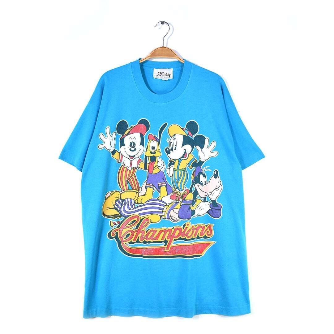正規品が激安入手 80sミッキーマウスUSA製ヴィンテージTシャツ 【公式