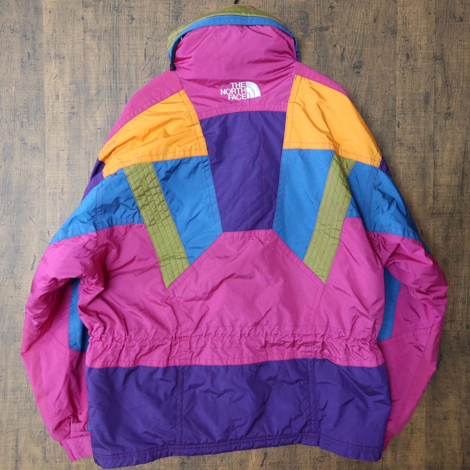 90s Vintage US古着☆THE NORTH FACE ザ ノースフェイス SKIWEAR スキーウエア SIZE S 希少 マルチカラー  90's 90年代