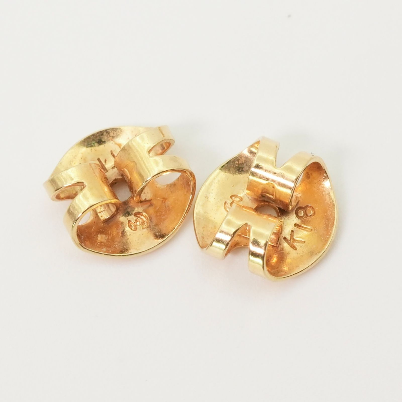 【美品】田崎真珠　ピアス　K18金（ダイヤモンド付き） 田崎真珠 K18 アコヤ パール ダイヤモンド ピアス/24-5714S