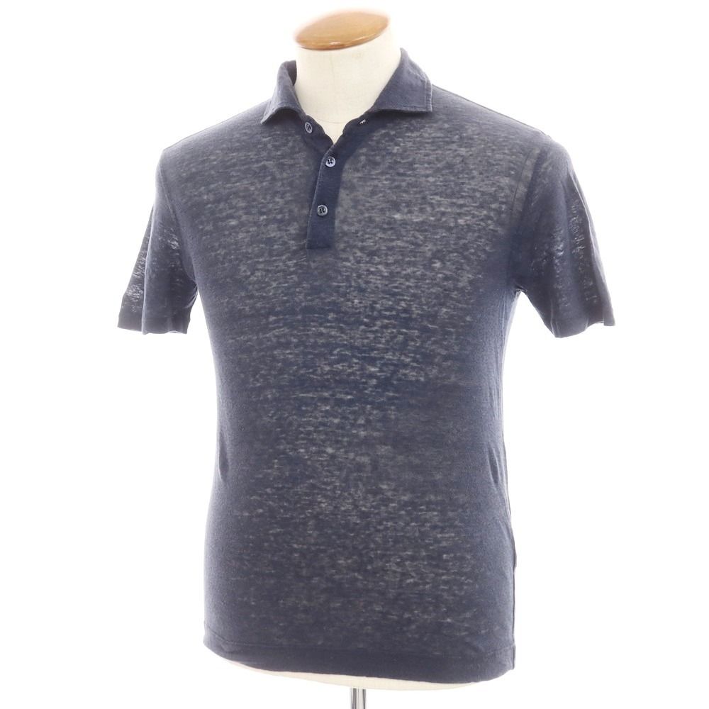 【即決】cruciani クルチアーニ 半袖ポロシャツ グレー系 44 [240001243411]【中古】メンズ クルチアーニ ⁄ Cruciani ⁄ ポロシャツ ⁄ コットン 鹿の子 半袖