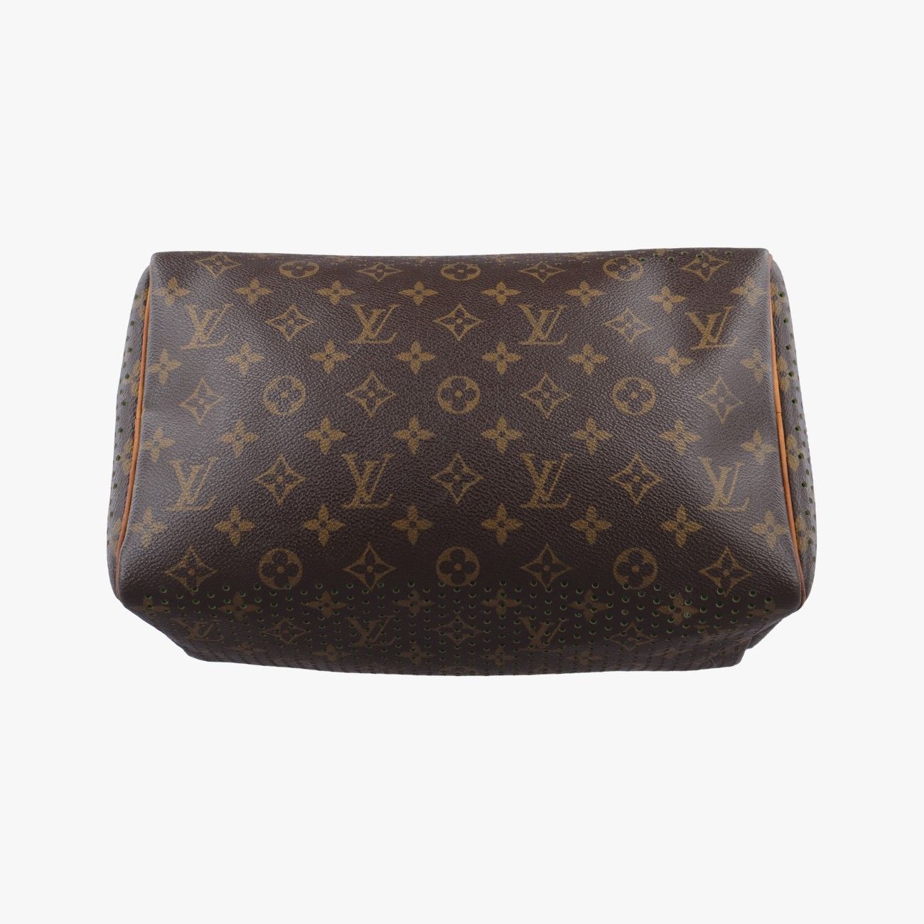 ルイヴィトンLouis Vuittonスピーディ30モノグラム ブラウン系×グリーンモノグラム ペルフォM95181SP0036 DECORATOM_COM_BR