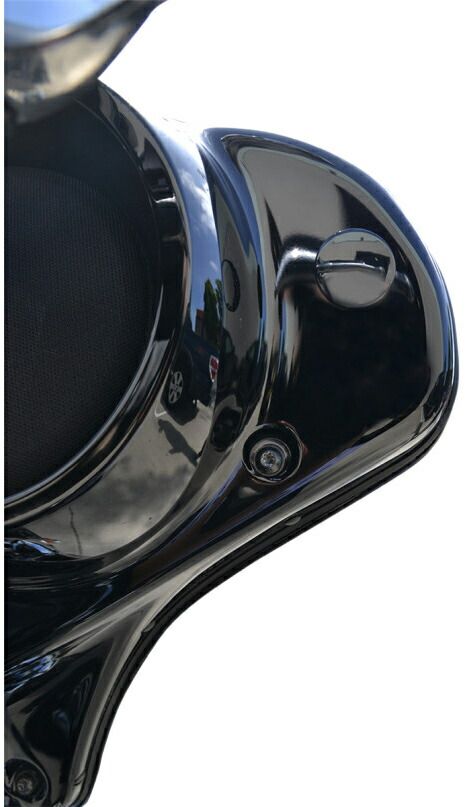 フェアリング ミラーホールプラグ クローム 1996〜25年FLHT FLHX