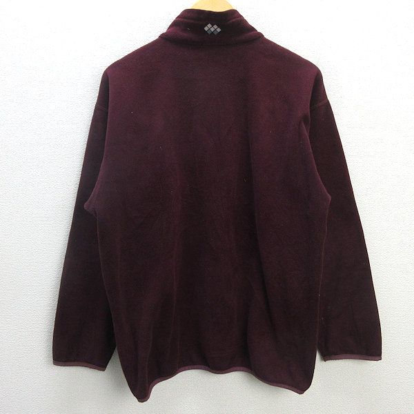 G■モンベル/montbell クリマプラス/フリースジャケット【L】ボルドー/men's/118【中古】■